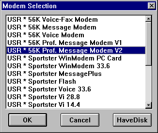 Select Modem